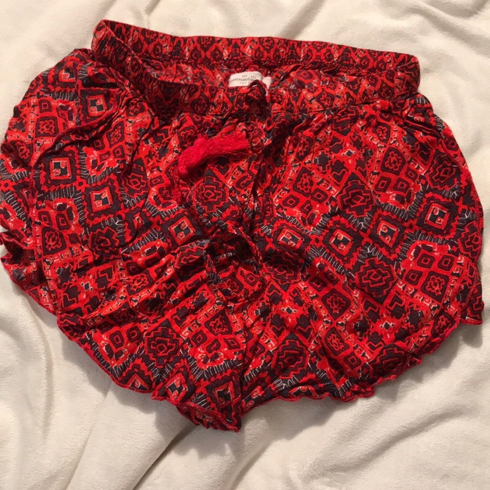 abercrombie flows xs shorts with tassel